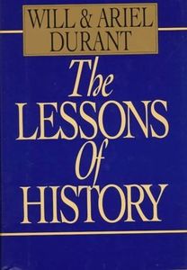 Cover of The Lessons of History